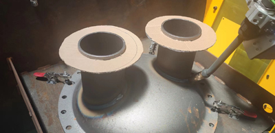 蒸發器管板焊接